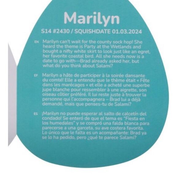 Squishmallow Emerald Green Pickle 14” NWT - Picture 6 of 7